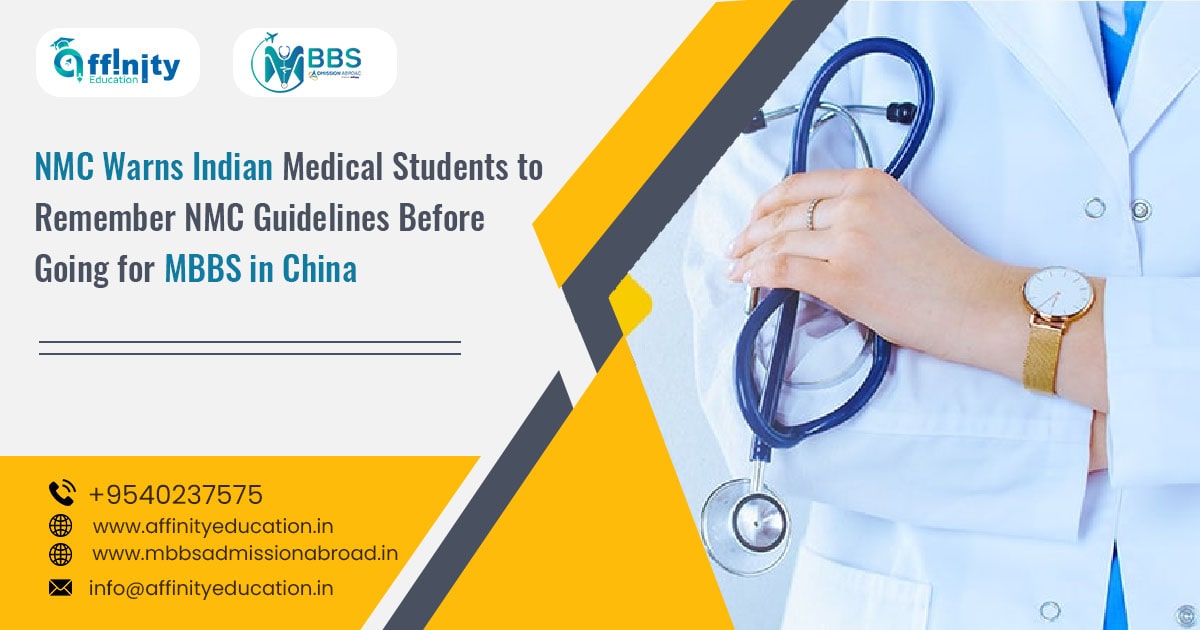 MBBS in China: Check what NMC has Warned Candidates About